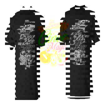 Happy 5 De Mayo Cinco De Mayo Viva Mexico Fiesta Sombrero T-shirt - Thegiftio