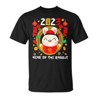Happy Chinese New Rabbit Year 2023 Year Of The Rabbit T-Shirt - Seseable