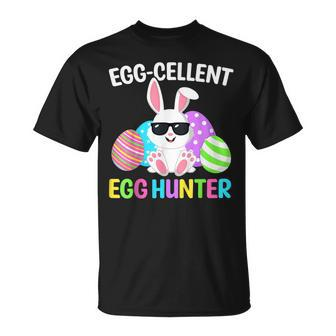 Happy Easter Day Egg Hunt Easter Bunny Boys Girls T-Shirt - Seseable