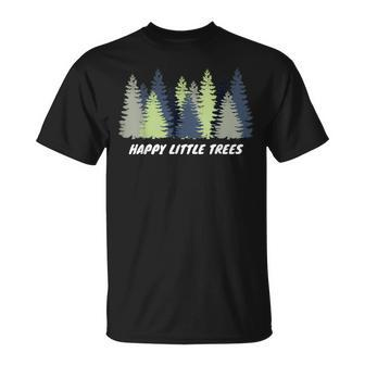 Happy Little Tree Earth Day Bob Style Men Boy Kids T-Shirt