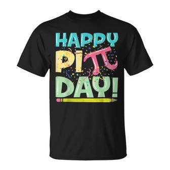 Happy Pi Day Kids Math Teachers Student Professor Pi Day V2 T-Shirt - Seseable