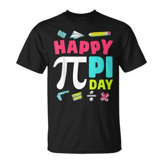 Happy Pi Day Kids Math Teachers Student Professor Pi Day V3 T-Shirt - Seseable