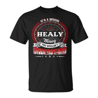 Healy Family Crest Healy Healy Clothing Healy T Healy T Gifts For The Healy Unisex T-Shirt - Seseable