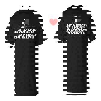 I Heart My Autistic Boyfriend I Love My Autistic Boyfriend T-shirt - Thegiftio