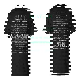 Heather Name Gift Heather Completely Unexplainable Unisex T-Shirt | Seseable CA