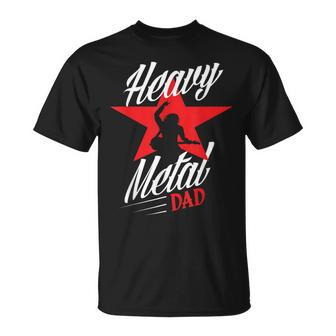Heavy Metal Dad Rock Music Musician Heavy Metal Unisex T-Shirt | Mazezy