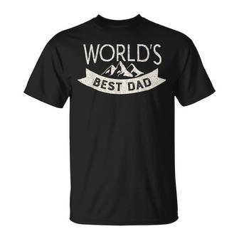 Herren Bester Papa Aller Zeiten Vatertag Papas Geburtstag T-Shirt - Seseable