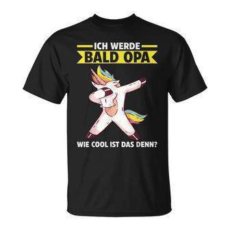 Herren Ich Werde Bald Opa V2 T-Shirt - Seseable