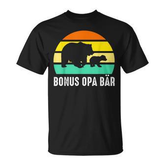 Herren Opa Bär Bonus Opa Bär T-Shirt - Seseable