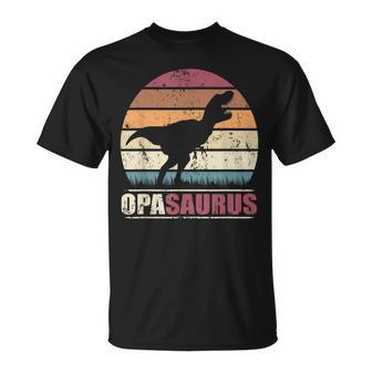 Herren Opasaurus Rex T-Shirt, Passend für Dinosaurierfamilie - Seseable