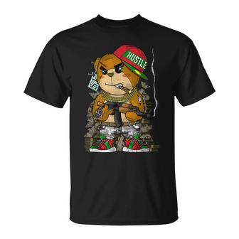 Hip-Hop Clothing Men Hipster Teddy Bear Rap Street Wear Unisex T-Shirt | Mazezy