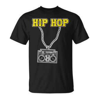 Hip Hop Rap Rapper Graffiti Musician Street Dance Breakdance Unisex T-Shirt | Mazezy