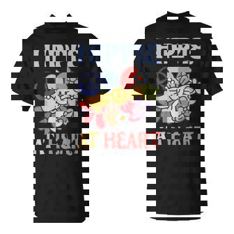 Hippie At Heart Hippie Unisex T-Shirt | Mazezy