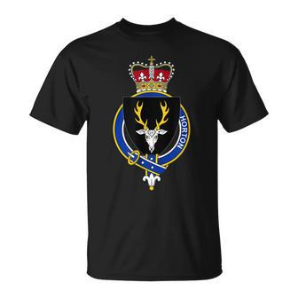 Horton Coat Of Arms Crest T-shirt - Thegiftio UK
