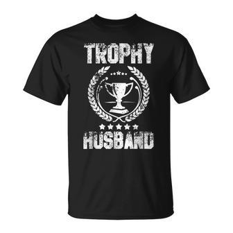 Husband Trophy Cup Fathers Day T-shirt - Thegiftio UK