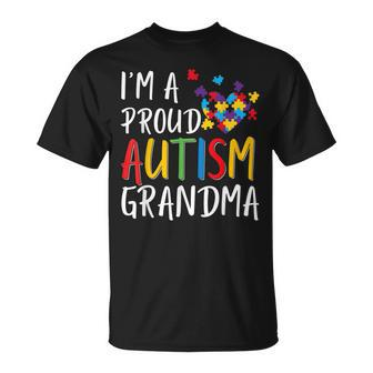 I Am A Proud Autism Grandma Unisex T-Shirt | Mazezy