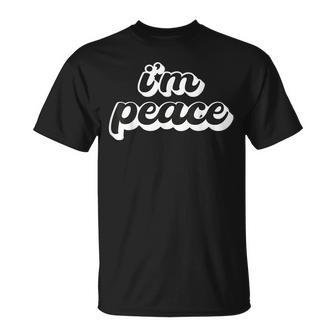 I Come In Peace - Im Peace Apparels Funny Couples Matching Unisex T-Shirt | Mazezy