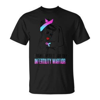 I Fight Every Single Day - Infertility Awareness Shirt Unisex T-Shirt | Mazezy CA