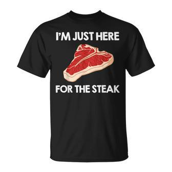 I Love Steak Gift Ribeye House Unisex T-Shirt | Mazezy