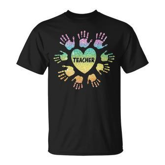 I Teach Love Bravery Equality Strength Kindnesss Unisex T-Shirt - Seseable