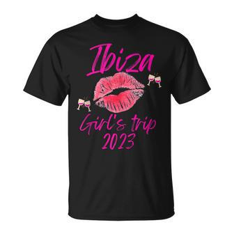 Ibiza Girls Trip 2023 - Summer Travel Ibiza Party Unisex T-Shirt | Mazezy UK