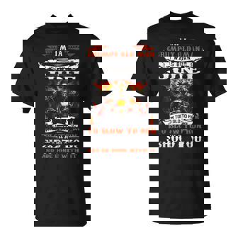 Im A Grumpy Old Man I Was Born In June Im Old Biker Unisex T-Shirt | Mazezy