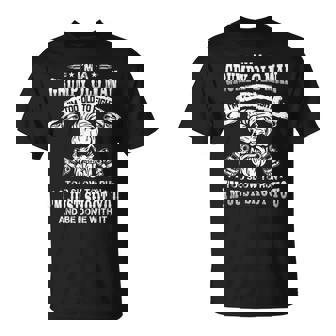 Im A Grumpy Old Man Im Too Old To Fight Too Slow To Run Unisex T-Shirt | Mazezy