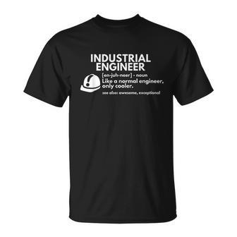Industrial Engineer Definition Engineering T-shirt - Thegiftio UK