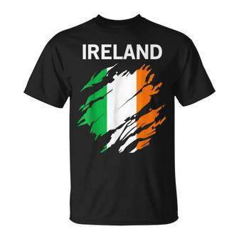 Ireland St Patricks Day Irish Flag T-Shirt - Seseable