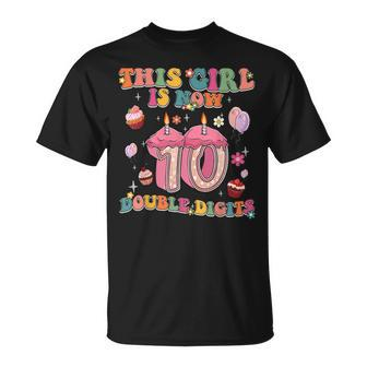 Its My 10Th Birthday This Girl Is Now 10 Years Old Groovy T-shirt - Seseable