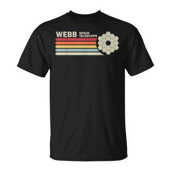 James Webb Space Telescope Retro Jwst Webb Telescope T-shirt - Thegiftio UK