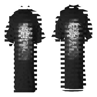 Jesus Is King Lion Christian T-Shirt - Seseable