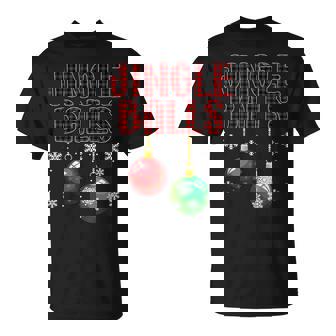 Jingle Balls Tinsel Tits Couple Christmas Couples Matching V5 T-shirt - Thegiftio UK