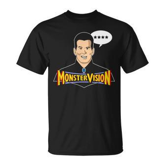 Joe Bob Briggs Monster Vision Unisex T-Shirt | Mazezy