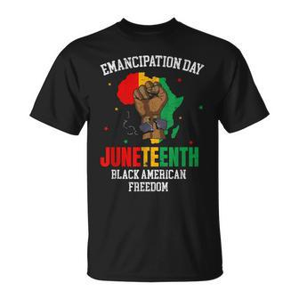 Junenth Emancipation Day Black American Freedom T-shirt - Thegiftio UK