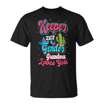 Keeper Of The Gender Grandma Loves You Mexican Baby Fiesta Unisex T-Shirt | Mazezy