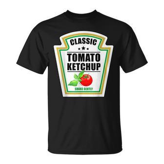 Ketchup Halloween 2021 Costume Matching Couple Mustard Mayo T-shirt - Thegiftio UK