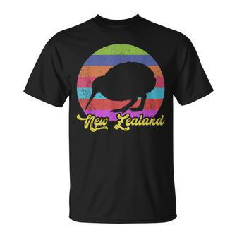Kiwi Bird Idea New Zealand T-shirt - Seseable