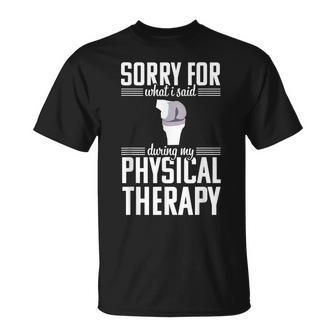 Knee Replacement Therapy Surgery Recovery Arthroplasty T-Shirt - Seseable