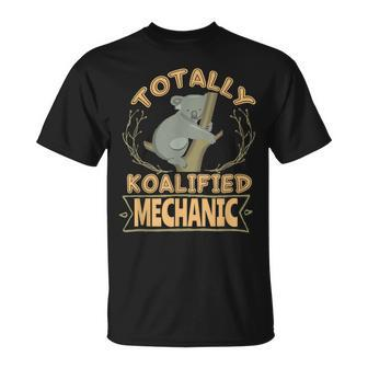 Koala Bear Mechanic Gift Unisex T-Shirt | Mazezy