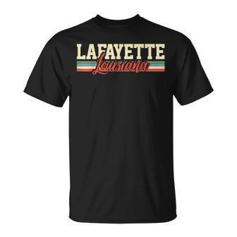 Lafayette Louisiana Retro T-shirt - Thegiftio UK