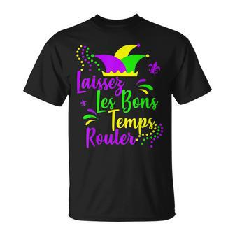 Laissez Les Bons Temps Rouler Mardi Gras Carnival Festivals T-Shirt - Seseable