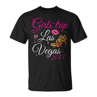 Las Vegas Girls Trip 2023 Girls Weekend Friends Matching Unisex T-Shirt | Mazezy