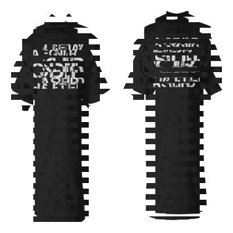 A Legendary Soldier Has Retired Military Veteran Retirement T-shirt - Seseable