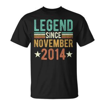 Legende Seit November 2014 T-Shirt, 8 Jahre Jubiläum Edition - Seseable
