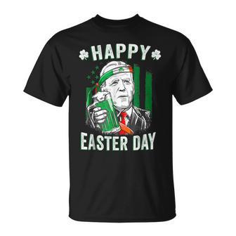 Leprechaun Biden Happy Easter Day For St Patricks Day T-Shirt - Seseable