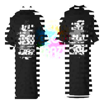 Lets Glow Crazy 80S Party Glow Party 80S Glow Party Squad Unisex T-Shirt | Mazezy