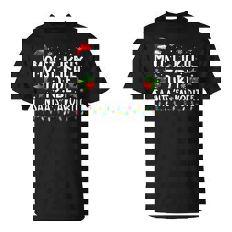 Most Likely To Be Santas Favorite Matching Family Christmas T-shirt | Seseable FR