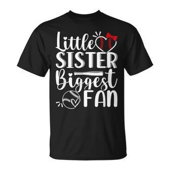 Little Sister Biggest Fun Toddler Girls Lil Unisex T-Shirt - Seseable