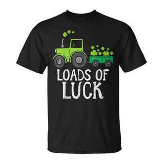 Loads Of Luck Train Toddler Boys St Patricks Day T-shirt - Thegiftio UK